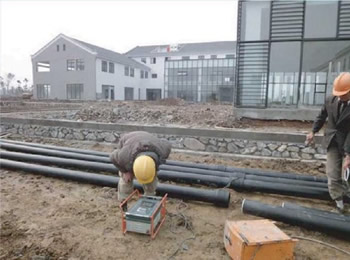 城市建筑给水通道 